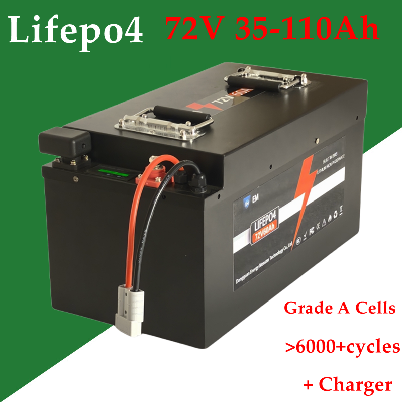 72V 40Ah Lifepo4 Battery Pack - Литиевая батарея 72 В 35 Ач