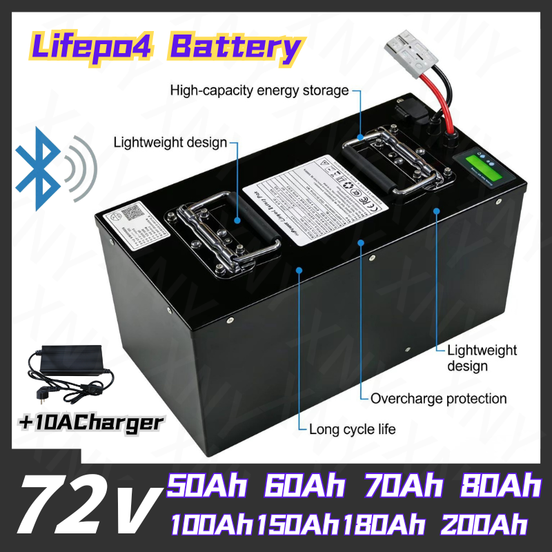 72V 40Ah Lifepo4 Battery Pack - Литиевая батарея XNY-72V LiFePO4 50Ач 60Ач