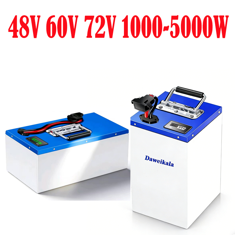 60V 50Ah Electric Scooter Battery - Литиевая батарея 72В 60В 48В сверхбольшой