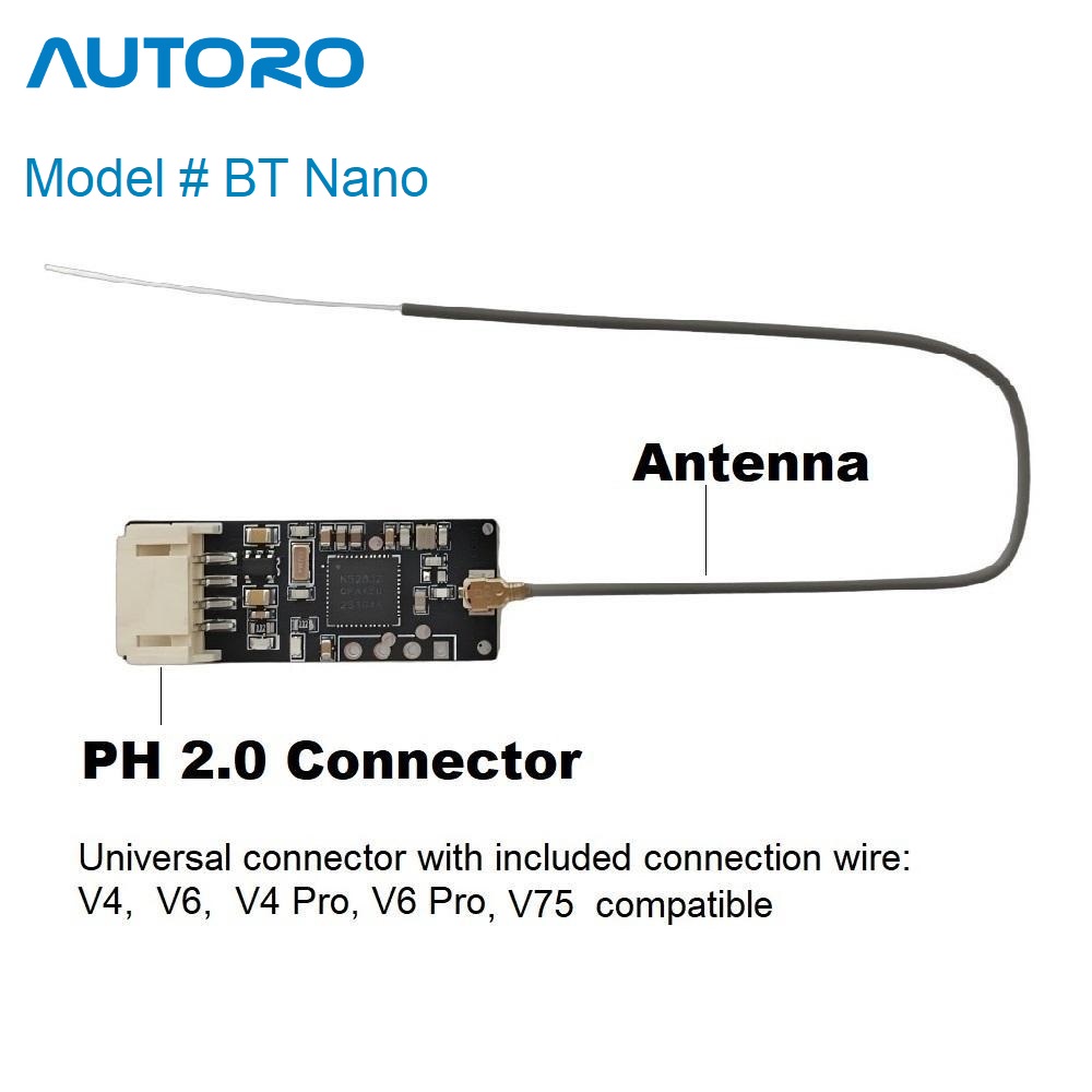 Vesc 75300 Controller - Беспроводной Bluetooth-адаптер Autoro BT Nano, совместимый