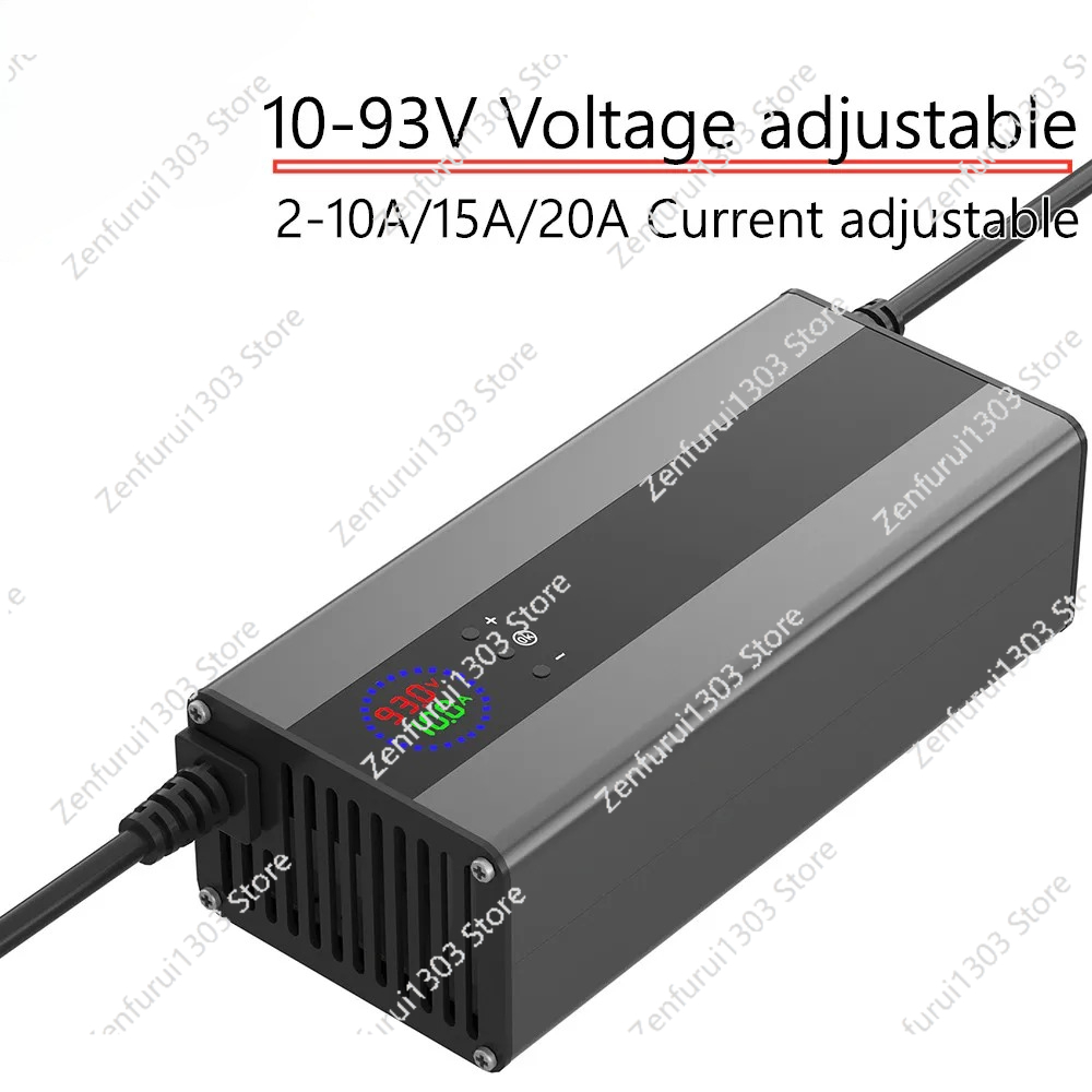 Регулируемое зарядное устройст – обзор и цена 72V 15A Fast Charger