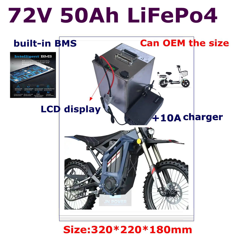 JN-24S литиевый аккумулятор li – обзор и цена 72V 40Ah Lifepo4 Battery Pack