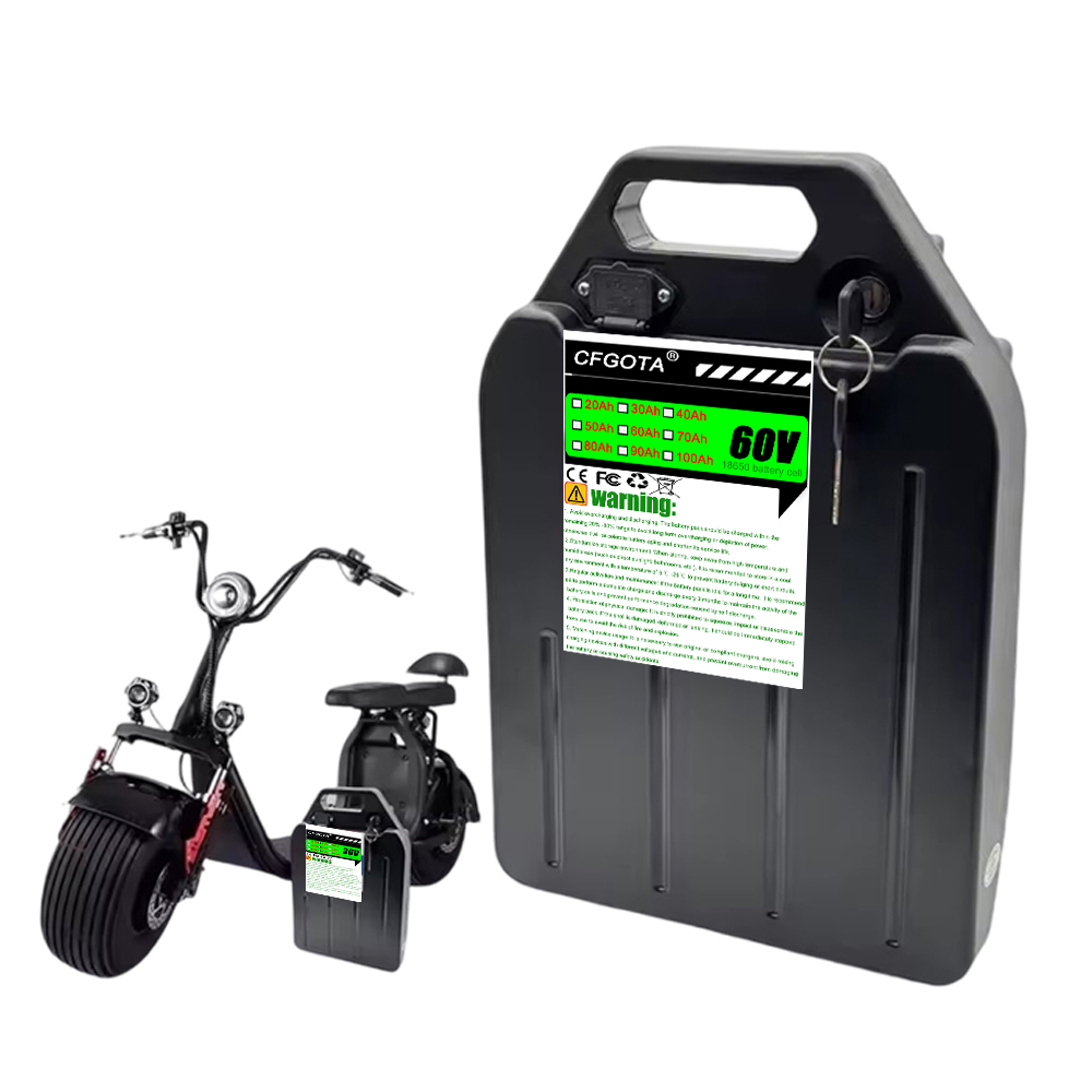 Литиевая батарея для электромо – обзор и цена 60V 50Ah Electric Scooter Battery