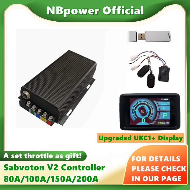 Комплект программируемого конт – обзор и цена 72V 100A Sabvoton Controller