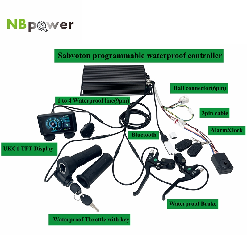 Программируемый контроллер Sab – обзор и цена 72V 100A Sabvoton Controller