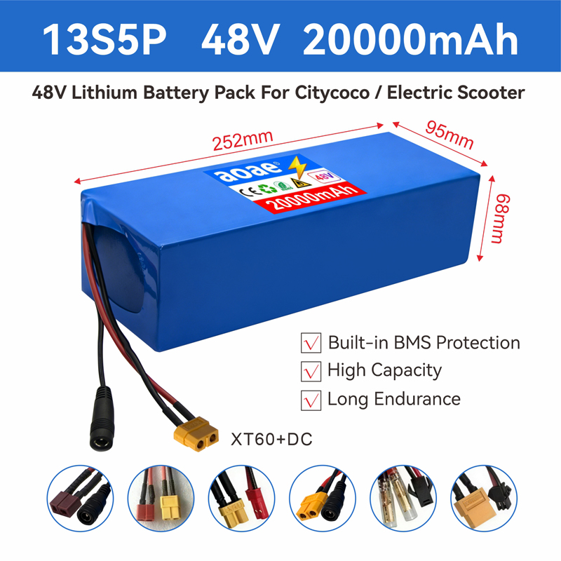 Аккумулятор для электросамокат – обзор и цена 60V 50Ah Electric Scooter Battery